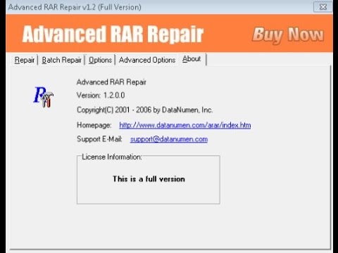 advanced rar repair v1.2 serial